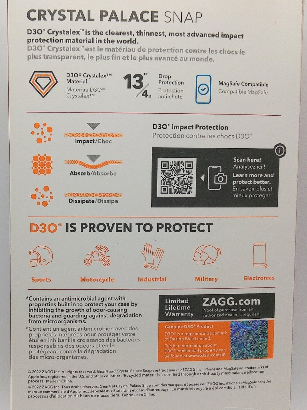 ZAGG Crystal Palace Snap Case for iPhone 14 Pro | MagSafe | NWT - Picture 5 of 11
